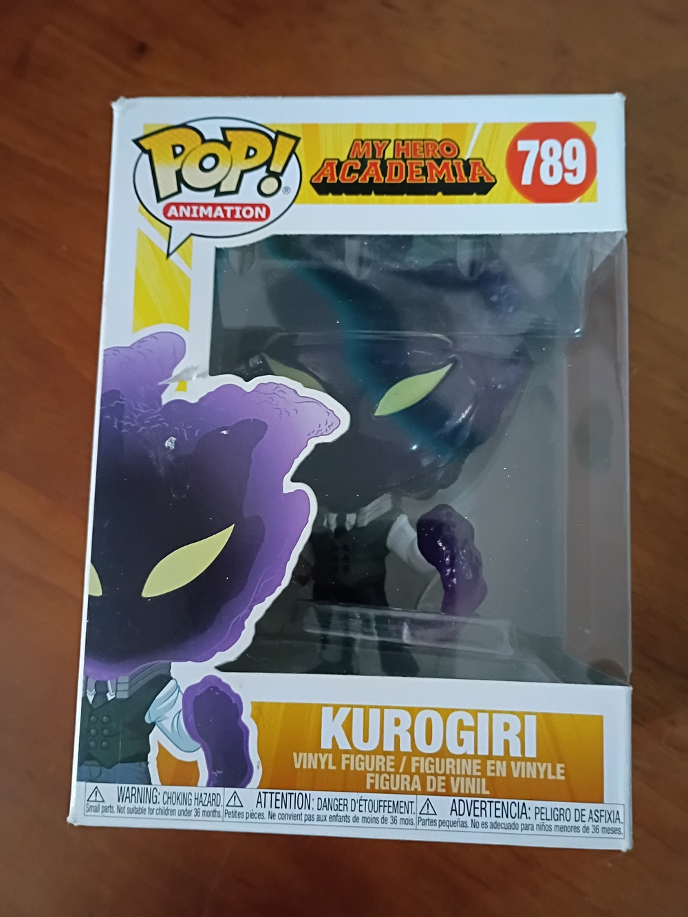 Funko Pop! Animation Kurogiri #789 - Purple & Black Figure